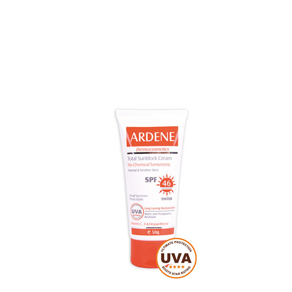 كرم ضد آفتاب فیزیکال SPF 46 آردن